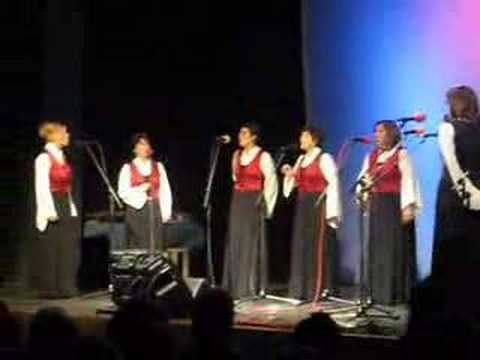 Nastop ženske klape "Gusarica" z Visa