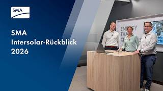 SMA Intersolar 2026: Neue Hybrid-Wechselrichter, Speicher & Energieman
