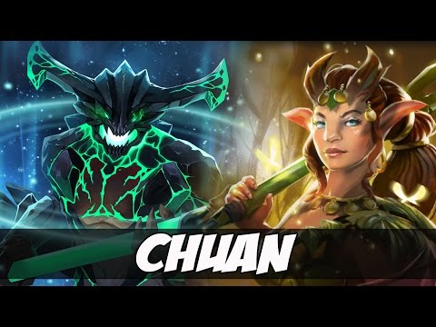 ChuaN Plays Outworld Devourer and Enchantress - Dota 2