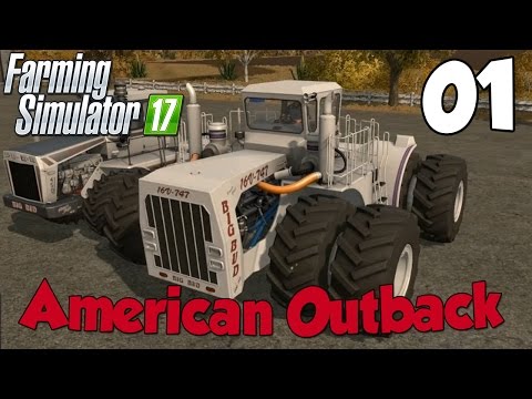 Big Bud DLC | FS17 Timelapse American Outback Ep.1 - Ploughing & Sowing