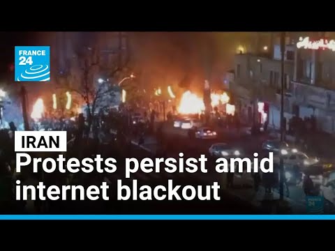 Protests roil Iran despite nationwide internet blackout • FRANCE 24 English
