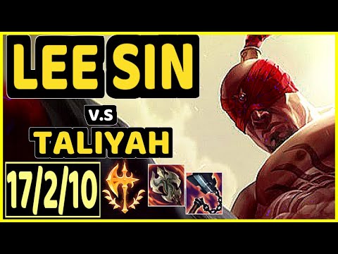 4LAN (LEE SIN) vs TALIYAH - QUADRAKILL 17/2/10 KDA JUNGLE GAMEPLAY - BR Ranked MASTER