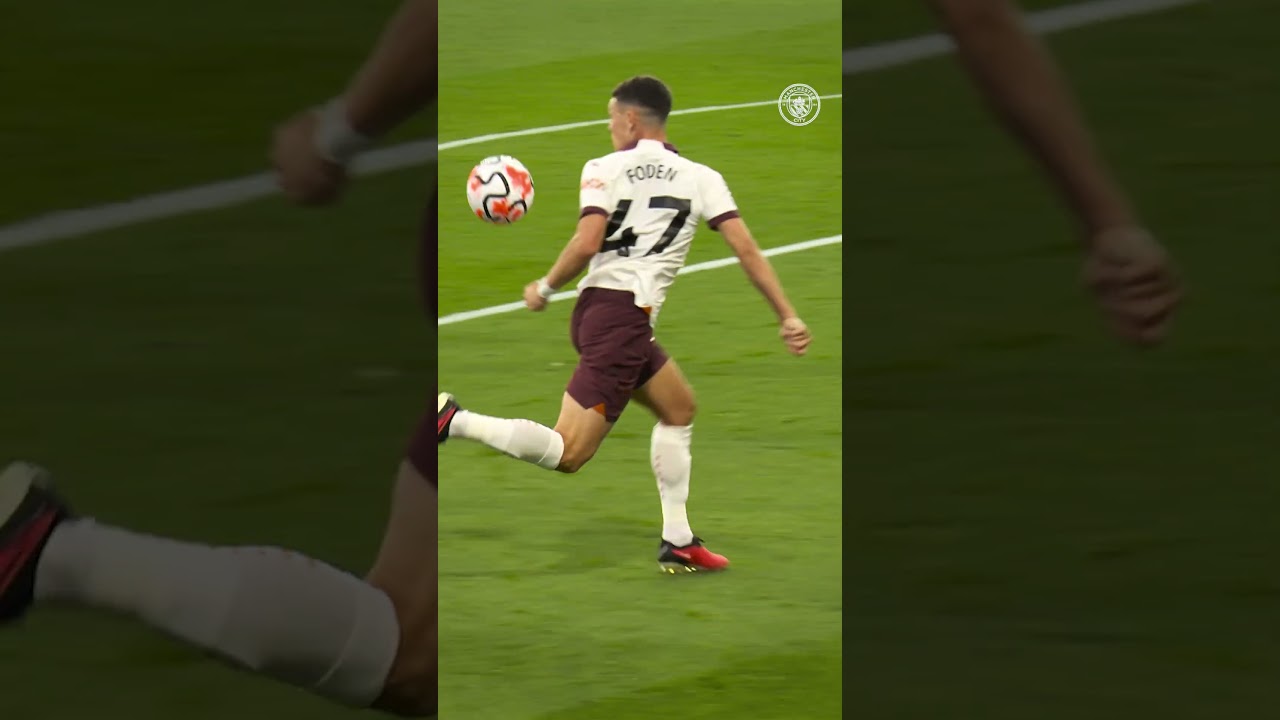 INCREDIBLE ball control from PHIL FODEN! 🥵🌟