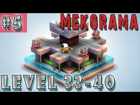 #5 MEKORAMA Gameplay Walkthrough | Level 33 34 35 36 37 38 39 40 | iOS Android Full HD ENGLISH