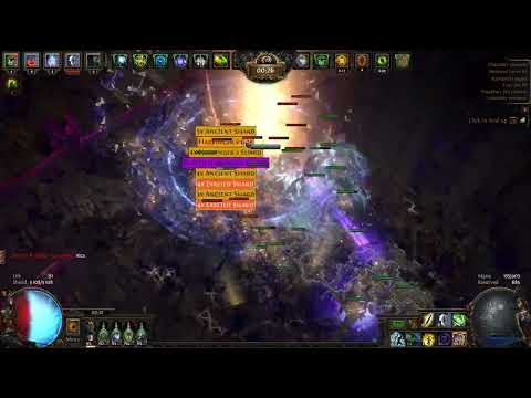 Stone Golems + Explode Animate Guardian in Pyre Chayula. Path of Exile