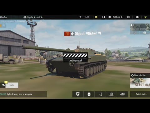 Tank Company, ámokfutás KillerGuy-al, Object 906, tier 6, flower field town, 3125 dmg, 2 kill