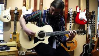 Video thumbnail for Taylor Guitars: 312ce 12-Fret Slotted Headstock Grand Concert Acoustic Electric Guitar by Spindrift Guitars