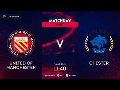 AFL21. England. League One. Day 13. United Of Manchester - Chester