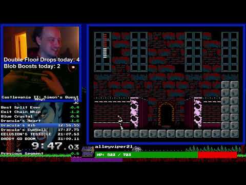 Castlevania II: Simon's Quest -- Any% Speedrun in 30:58