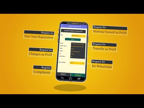 ECI - PWD App - Services for Citizens with Disabilities