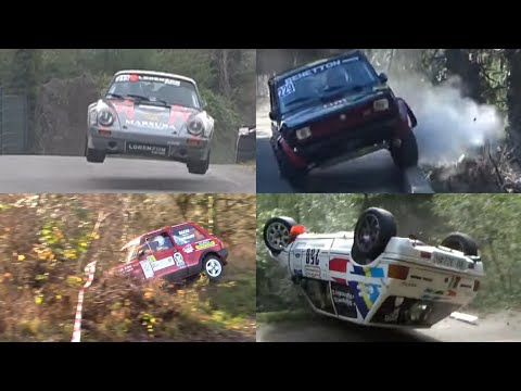 Best of Historic Rally - FAIL, BIG CRASH & SHOW! [Pure sound]