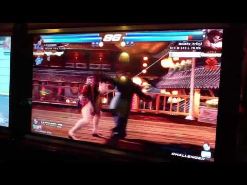 TTT2U Ashinomori(Asuka/Jun)vsMestreArenz(Lars/Eddy)#1