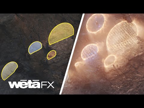 Creating the Final Battle Simulations of Avengers: Endgame | VFX Breakdown | Wētā FX