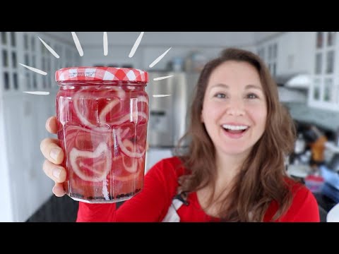 Quick Pickled Onions! No sugar, No salt, No boiling!