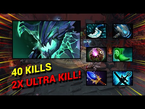 2X ULTRA KILL! 40 KILLS - OUTWORLD DESTROYER DOTA 2 HIGHLIGHTS