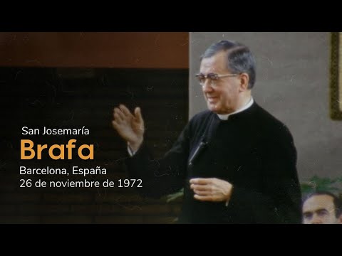 Glimpses of the preaching of St Josemaria Escriva - Brafa, 1972
