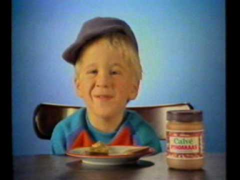 Calvé pindakaas reclame 1983 petje pitamientje