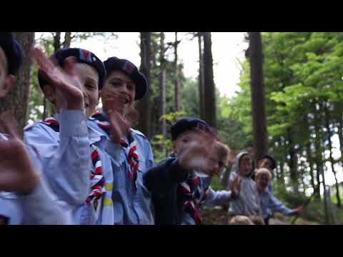 Nicht zu bremsen: Wölflinge auf Sommerlager