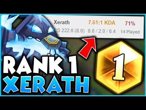 RANK 1 XERATH WORLD - PENTA UNDER FOUNTAIN! SCRIPTING OR 200 IQ?!? - League of Legends