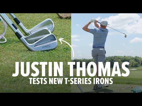 Justin Thomas Tests New Titleist T-Series Irons: Behind the Scenes