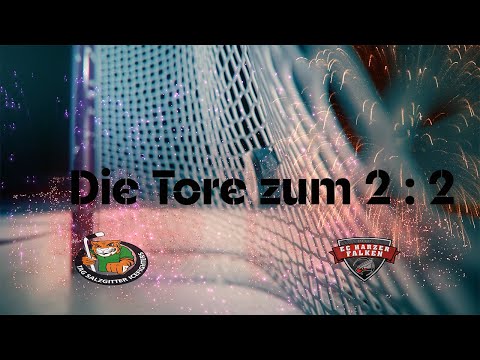 Tore Final zum 2 zu 2 Salzgitter  Icefighters Harzer Falken 19. 12. 2025