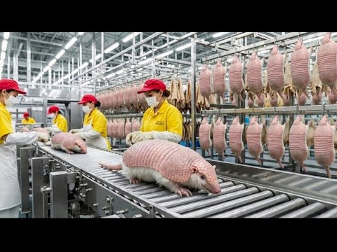 Inside the Pink Fairy Armadillo Factory: From Shell to Armor (Full Process)