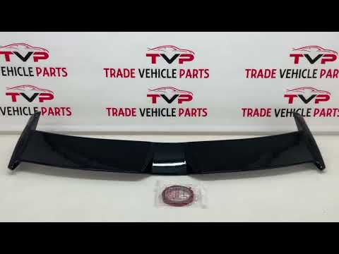 Fits BMW X5 F15 X5M F85 2013 2018 Rear Roof Boot Lip Spoiler Gloss Black video