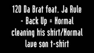 120 Da Brat feat. Ja Rule - Back Up