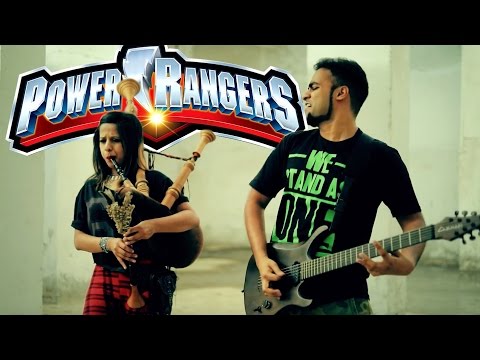 POWER RANGERS THEME - MIGHTY MORPHIN BAGPIPE METAL COVER