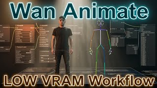 Wan 2.2 Animate GGUF LOW VRAM Workflow!