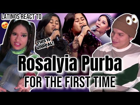Latinos react to ROSALYA PURBA - EASY ON ME on X FACTOR INDONESIA 2021