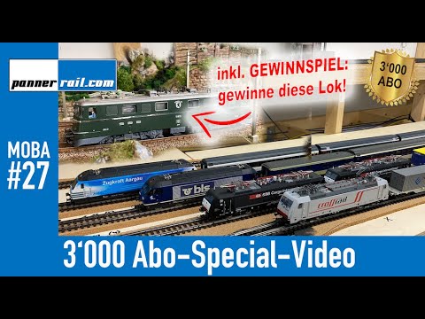 27 Meine H0-Modelleisenbahn-Anlage: 3'000-Abo-Special !!! 🙏🏼