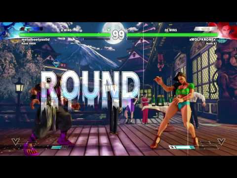 SFV Ranked Match - metalbootysolid (Rashid) Super Gold vs. xWOLFKRONEx (Laura) Diamond