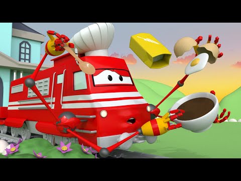 Vlak Troy - Kuhar Troy Peče Tortu!  - Vlak Troy Sezona 🚄 Crtani sa kamionima za djecu