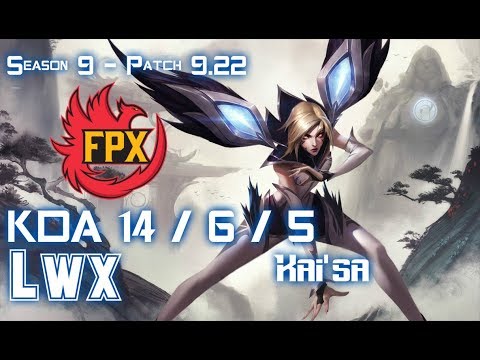 FPX Lwx KAI'SA vs VARUS ADC - Patch 9.22 EUW Ranked