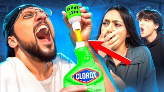 Fart Spray in Mom's Cleaning Product *PRANK*