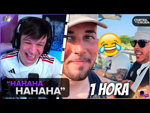 ARUAN REAGE: 1 HORA DOS MELHORES MEMES DOS CAÇADORES DE LENDAS ! (CAÇADORES DE LENDAS FC)