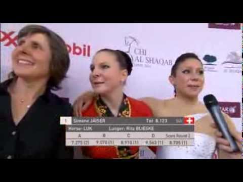 CVI Doha 2014 - Simone Jaiser & Pascale Wagner - Free Style - Swiss Vaulters