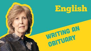 English: Paper 3: How do I write an Obituary?