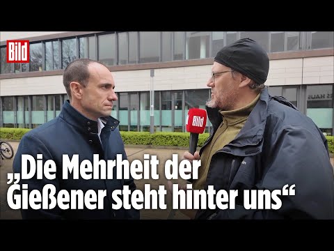 Demo in Gießen – Polizeichef: „Gewalt bereitet Sorge“