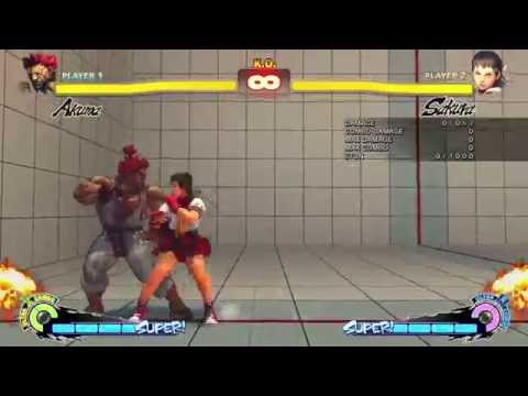 Sakura Unblockable on Akuma