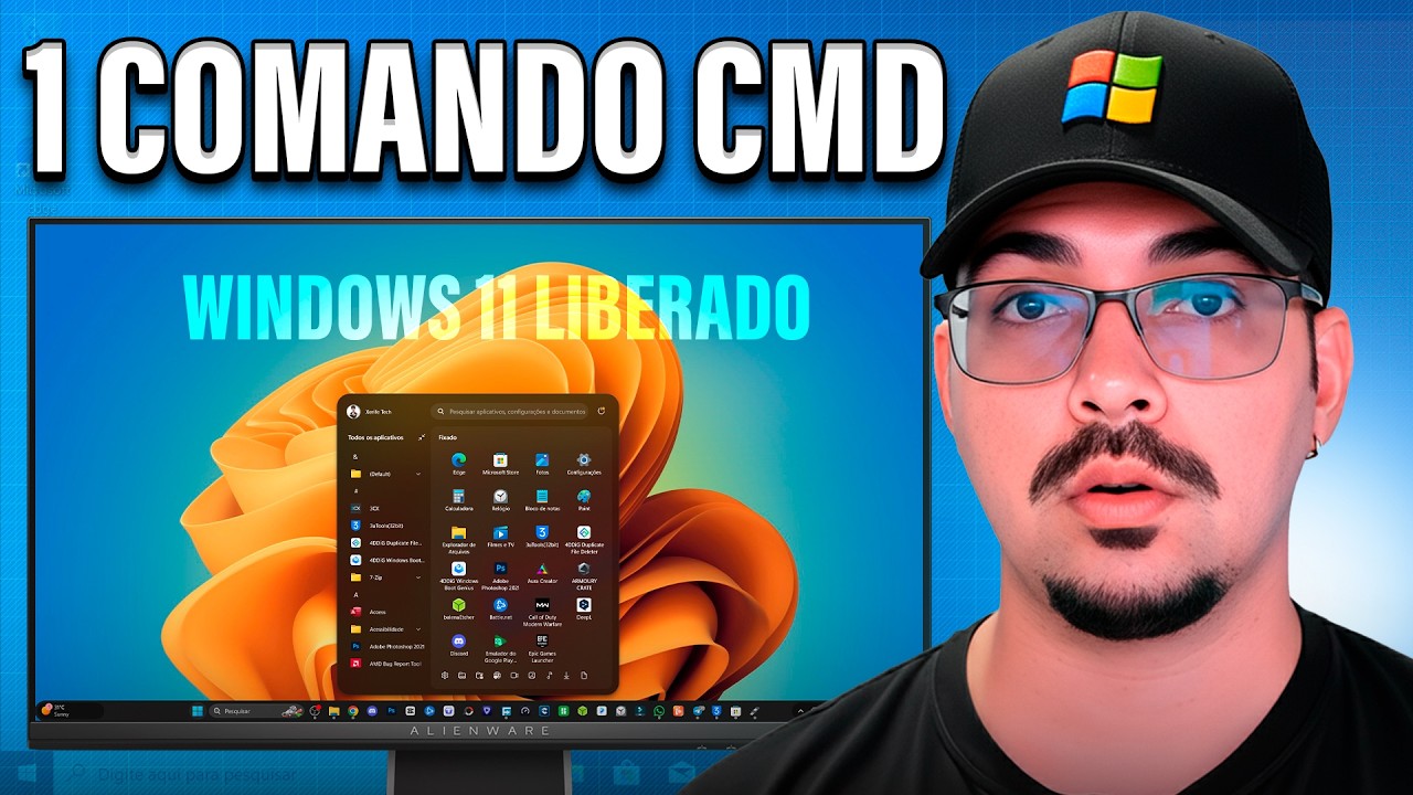 O TRUQUE para ter Windows 11 25H2 sem TPM 2.0 (Revelado!) 🔓