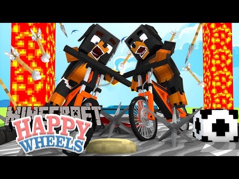 Minecraft Happy Wheels - BABIES GET BURNED AND SPIKED - Little Club Baby Max Custom Games