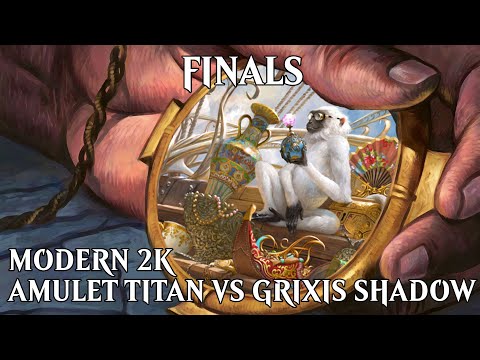 Amulet Titan vs Grixis Shadow | Finals | Modern 2k | 10/31/2021