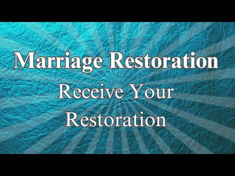 Receive Your Restoration