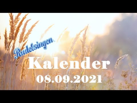 Der Mitsing-Kalender am 08.09.2021  - Tag 251