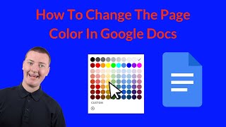 How To Change The Page Color In Google Docs
