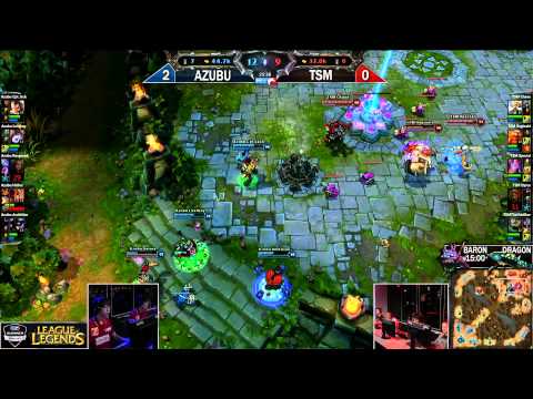 LoL Arena Highlights: Azubu vs TSM - Game 3