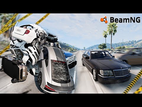 HAQIQIY TEST DRIVE! QAYSI MASHINA HAVFSIZ - BeamNG.drive CRASH TEST