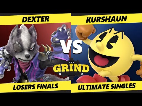 The Grind 218 Losers Finals - Kurshaun (Pac-Man) Vs. Dexter (Wolf) Smash Ultimate - SSBU